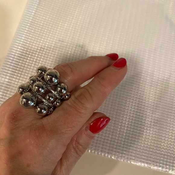 Silver Statement Ring - Picture 10 of 10